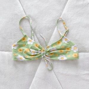 Blackbough Swim Sophia top in buttercup baby